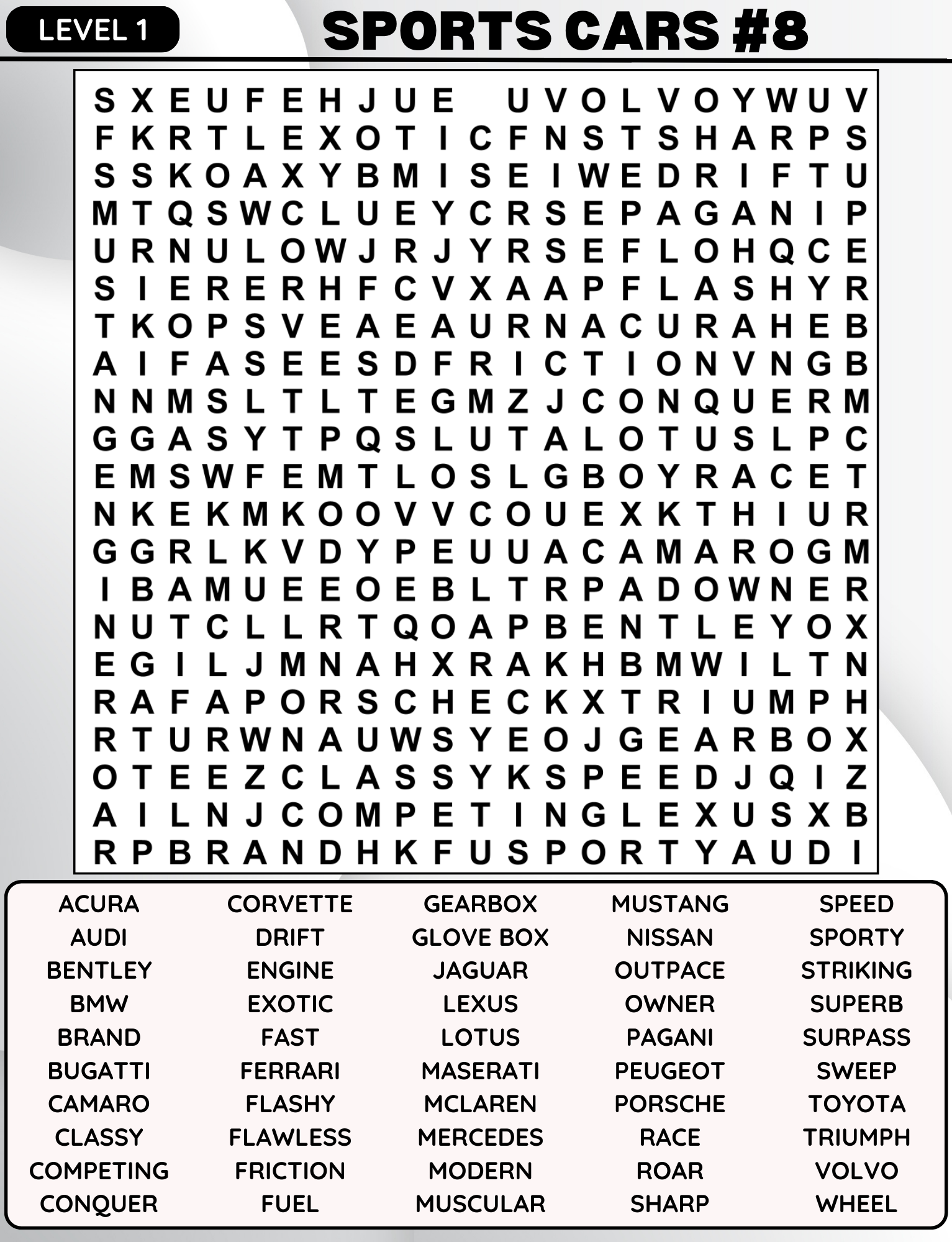 [Printable-PDF] Large Print Word Search Puzzle Book For Adults and Seniors - 4000 Words