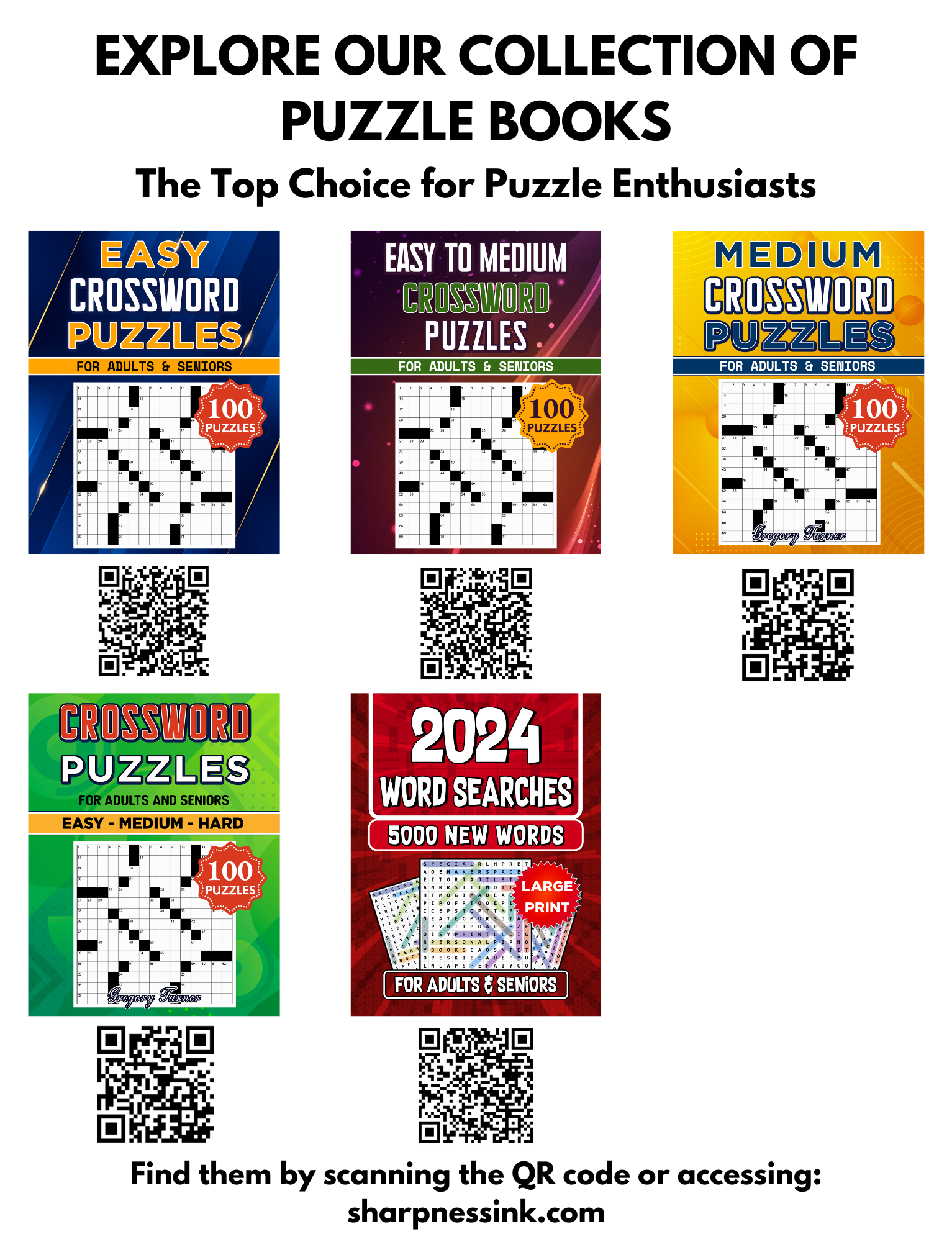 [Printable-PDF]Medium Crossword Puzzle Book For Adults and Seniors - 100 Puzzles