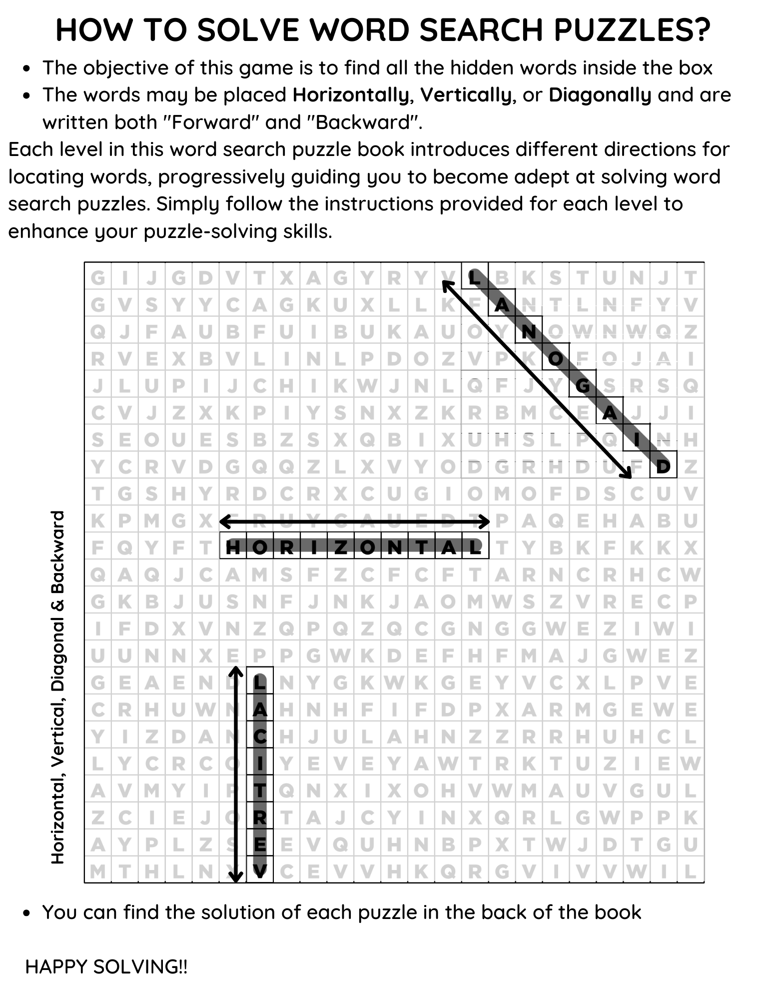 [Printable-PDF] Large Print Word Search Puzzle Book For Adults and Seniors - 4000 Words