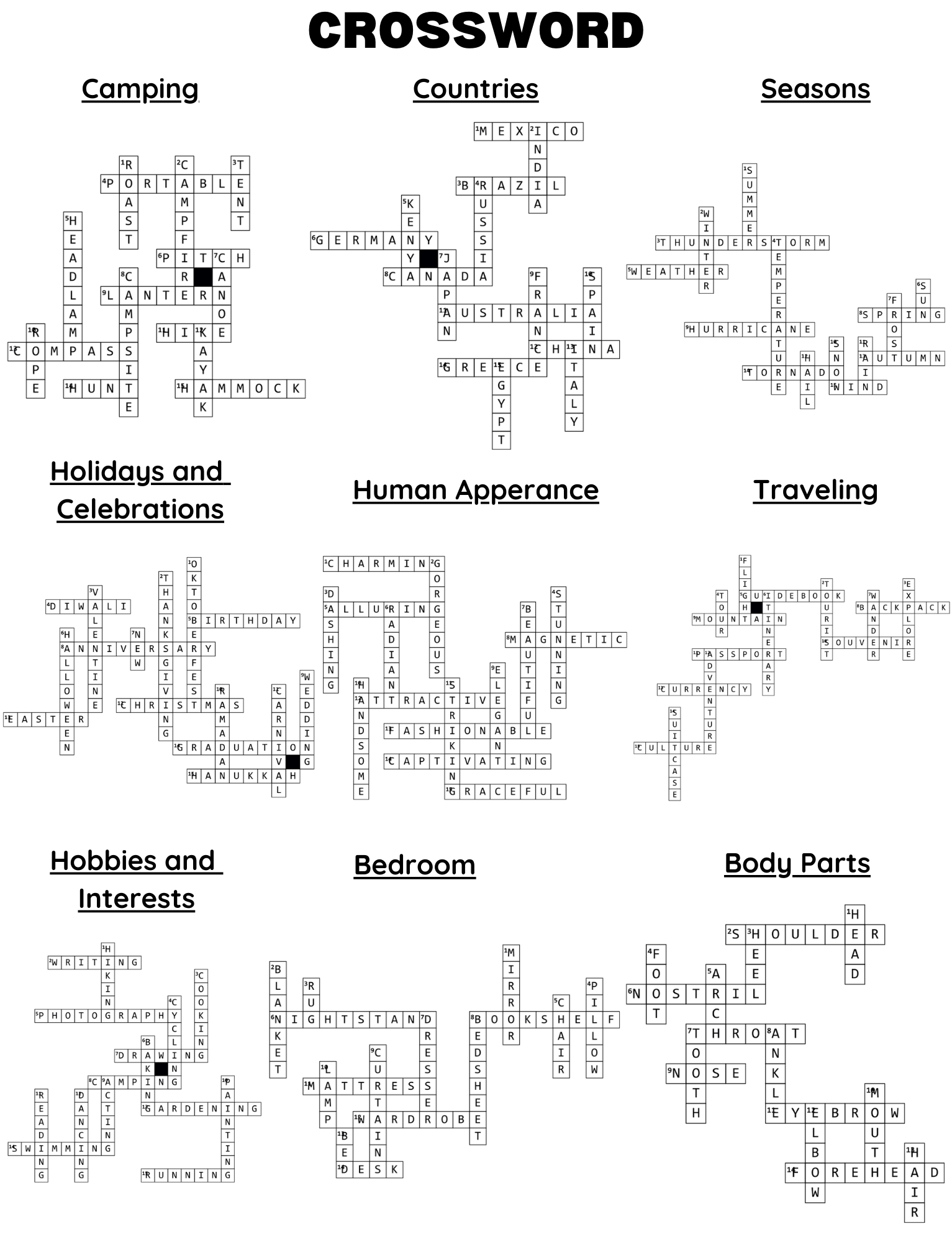 [Printable-PDF] Variety Activity Books For Kids 8-12 With Crosswords, Mazes, Word Search, Sudoku, Word Scramble, Coloring, Dot to Dot and More