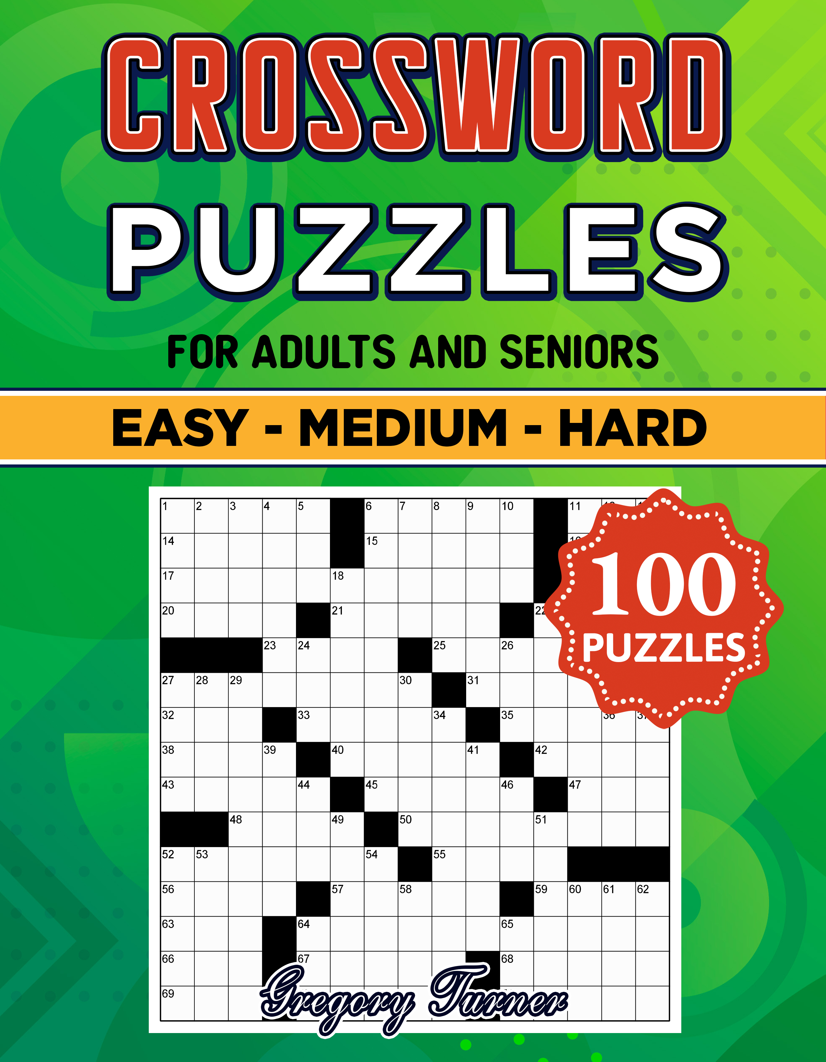 [Printable-PDF]Easy Medium Hard Crossword Puzzle Book For Adults and Seniors - 100 Puzzles